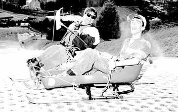 Mark &  Ed @ Yeovil Dry Slope &copy; Phil Gee